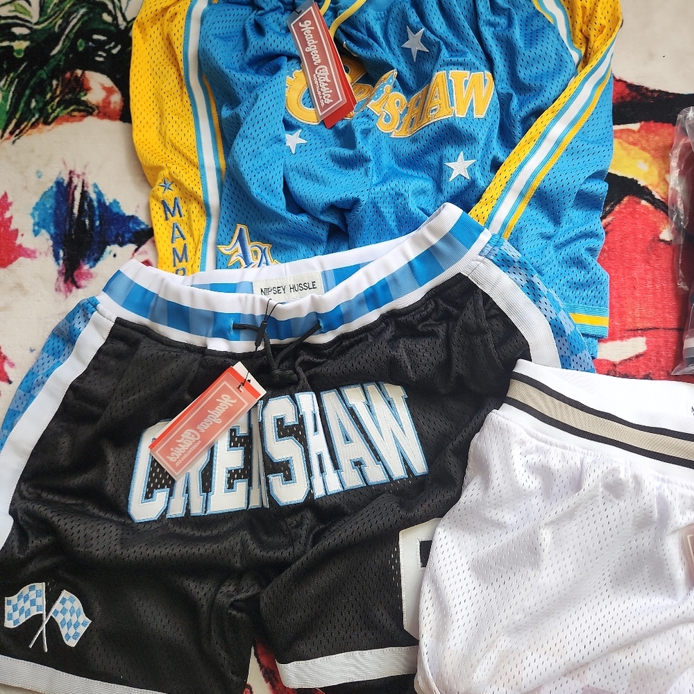 Crenshaw X Kobe Basketball Shorts By Headgear- Black